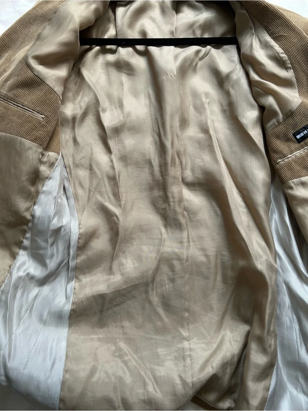 Corduroy sport coat